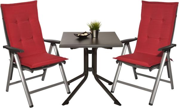 Beautissu Hochlehner Auflage Loft HL Rot Bild 9