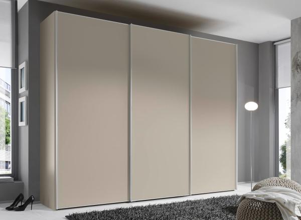 Staud Schwebetürenschrank 3-türig Sinfonie Plus Sand 240cm / 249cm / 68 cm (H/B/T)