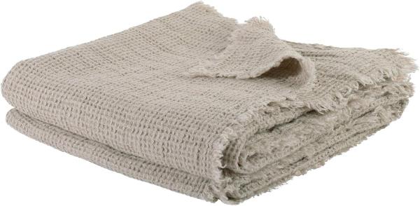 Zoeppritz Basis Honeybee clay throw 090 100% Linen 130x180 100350