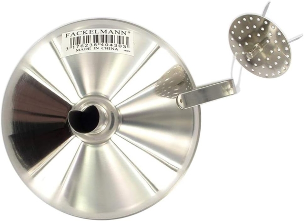 Fackelmann Edelstahl Trichter Ø 14 cm Einfülltrichter Flaschentrichter