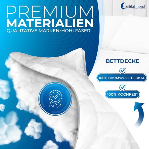 Schlafmond Kombi-Decke "Medicus Clean" 135x200 Bild 3