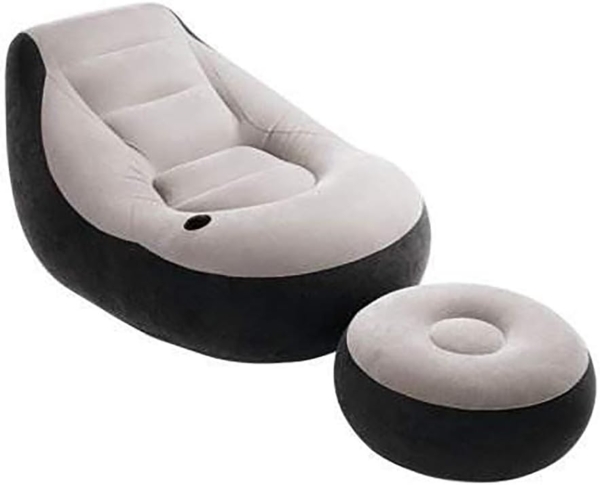Intex Aufblasbarer Sessel mit Puff Ultra Lounge Relax 68564N 91568