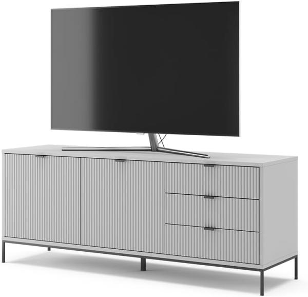 Lowboard Eliza Grau 150 x 60 cm Vicco Bild 7