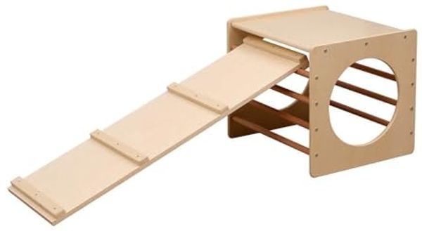 HOME DELUXE Kletterwürfel mit Rutsche FINN