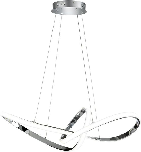 Missoni Tiefe 92 cm chrom 1-flammig rund