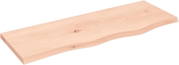 vidaXL Waschtischplatte 80x30x2 cm Massivholz Unbehandelt 3156017