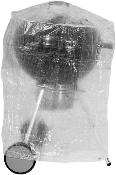 Boni-shop - Schutzhülle transparent runder Grill,ca. 70x90