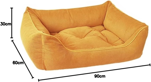 Dandy Dog Hundebett Relax Mustard Größe L Bild 5