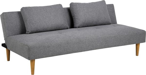 Schlafsofa LUCCA, Stoff Hellgrau