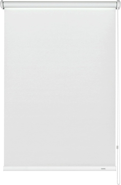 Gardinia Easyfix Rollo Uni, Weiß, 180x202 cm