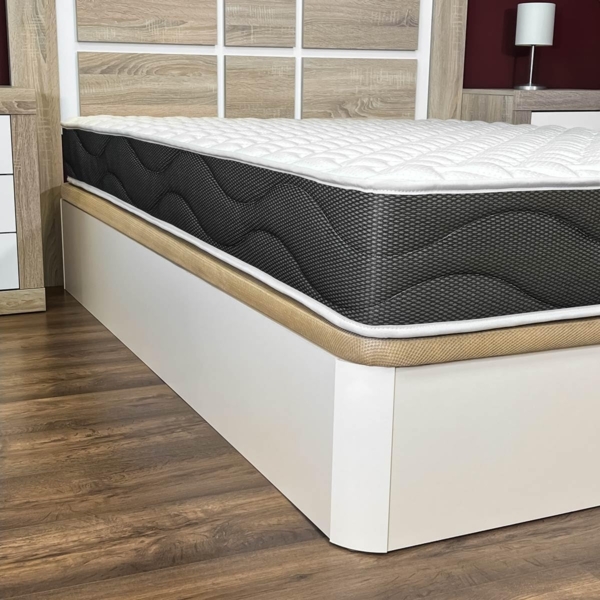 amuéblate online Viskoelastische Matratze Venus wendbar (Winter-Sommer), Härte: mittel bis hoch, Dicke 20 cm, milbendicht, antibakteriell und hypoallergen, 180x200 cm Bild 3