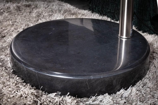 riess-ambiente Bogenlampe LOUNGE DEAL 170-210cm chrom gebürstet, ohne Leuchtmittel, Wohnzimmer · Metall · verstellbar · Modern Design Bild 7