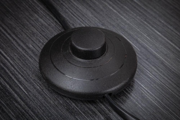 riess-ambiente Bogenlampe LOUNGE DEAL 170-210cm chrom gebürstet, ohne Leuchtmittel, Wohnzimmer · Metall · verstellbar · Modern Design Bild 8