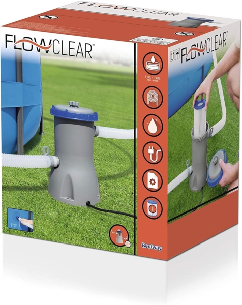 Bestway Flowclear Filterpumpe 3.028 l/h Bild 3