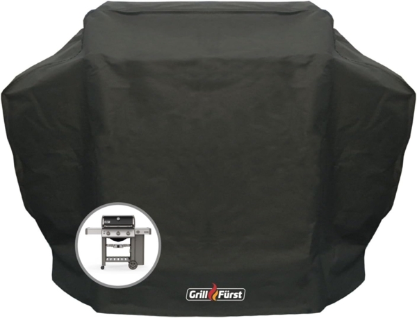 Grillabdeckhaube Grillfürst Abdeckhaube / Schutzhülle 156 x 70 x 113 cm Weber Genesis 300 er Serie