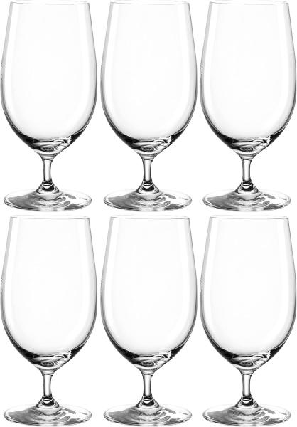 LEONARDO Bierglas, Glas, 6-teilig