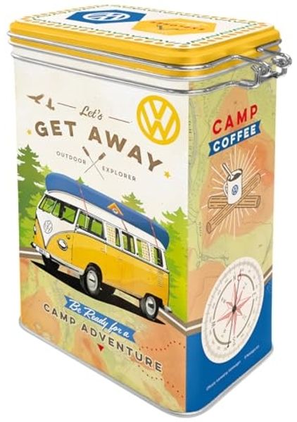 Nostalgic-Art Kaffeedose Aromadose - Volkswagen - VW Bulli - Get Away!