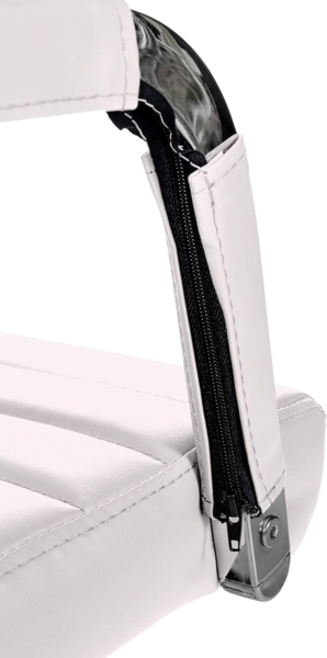 CLP Bürostuhl Amadora höhenverstellbar und drehbar,weiß Kunstleder Bild 8