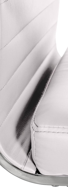 CLP Bürostuhl Amadora höhenverstellbar und drehbar,weiß Kunstleder Bild 10