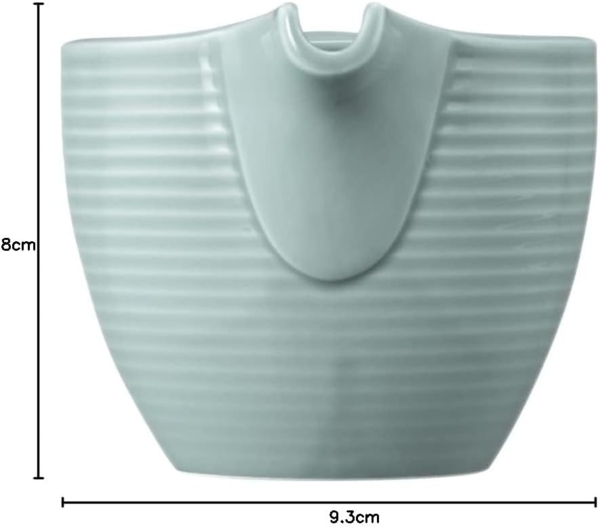 Seltmann Weiden Beat Arktisblau uni Milchkännchen 0,29l mit Relief Bild 7