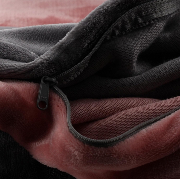 Gözze Wendebettwäsche Superflausch in Gr. 135x200 oder 155x220 cm, Microfaser, 2 teilig, Fleece kuschelig warm im Winter, Bettwäsche mit Wendeoptik Bild 4