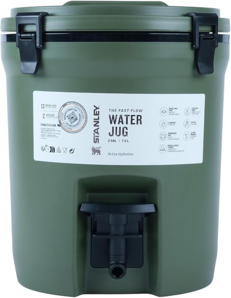 STANLEY Trinkflasche Stanley Fast Flow Water Jug, 7.5L Spender dunkelgrün