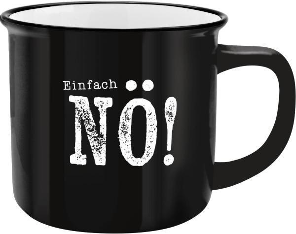 Kaffeetasse Kaffee Tee Tasse Becher Emaille Optik Sheepworld Gruss & Co Auswahl Einfach Nö 48499