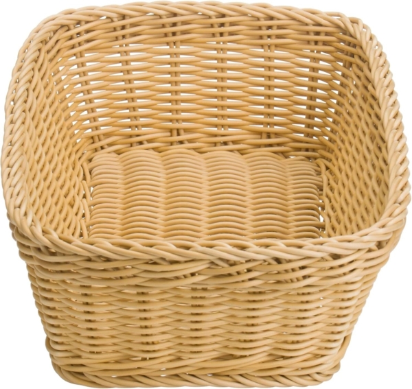 Saleen Brotkorb Kunststoff 31,5x22x10cm beige Bild 3