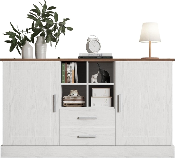 SOFTWEARY Sideboard Breite 140 cm