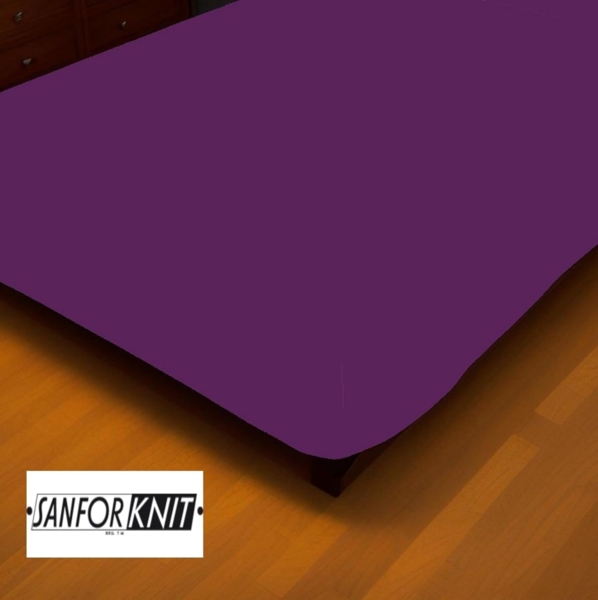 Jersey Spannbettlaken Doppelpack 140 - 160 x 200 cm Lila Bild 3