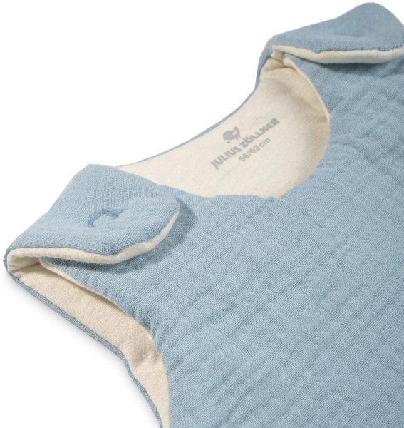 Julius Zöllner Babyschlafsack Musselin denim 62/68 Bild 3