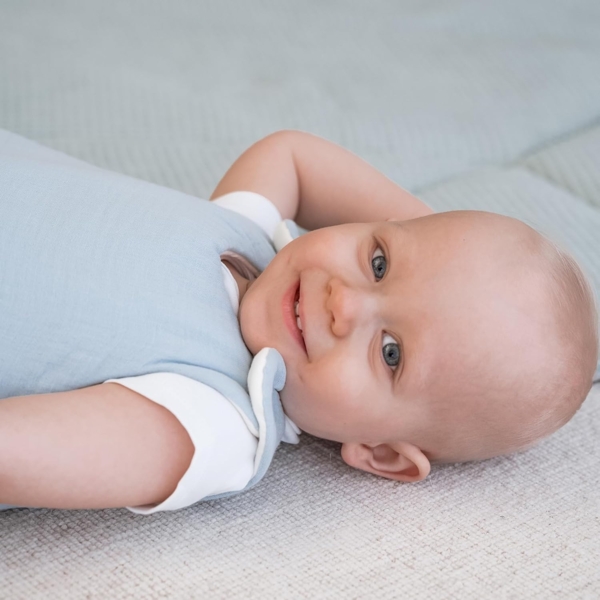 Julius Zöllner Babyschlafsack Musselin denim 62/68 Bild 5