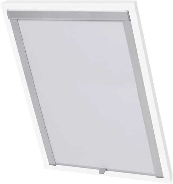 vidaXL Verdunkelungsrollo Weiß F06 131281 Bild 2