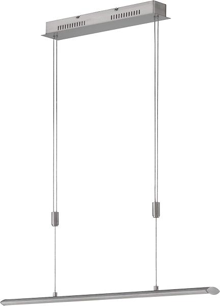 Fischer & Honsel 60545 Pendelleuchte Beat TW aluminium nickelfarben 85cm