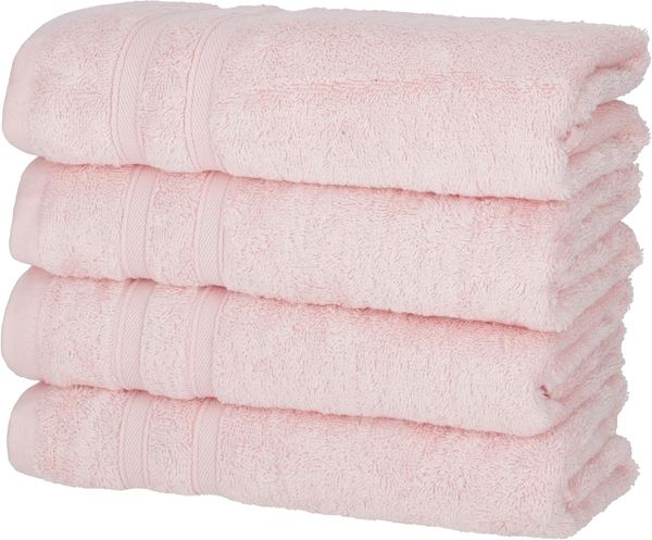 One Home Gästehandtücher Komfort, Frottee (4-St), extra Saugfähig und Weich, Gästetücher
