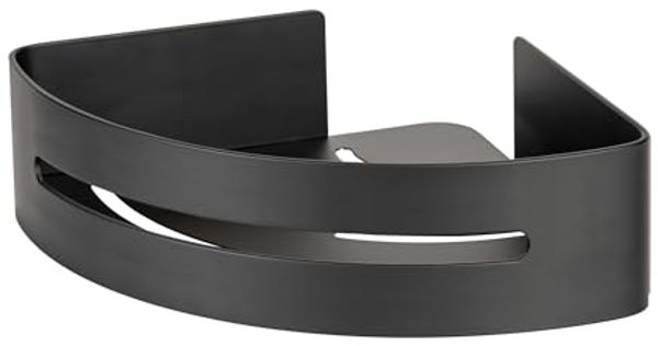WENKO Eckregal Turbo-Loc® Modell Bivio, aus Aluminium für Shampoo, rostfrei, Befestigen ohne Bohren
