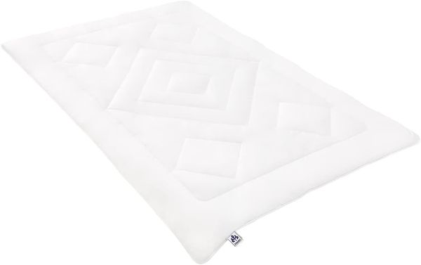 Badenia Bettcomfort Steppbett Irisette Noblesse Leicht Sommerdecke, 155x220 cm, weiß