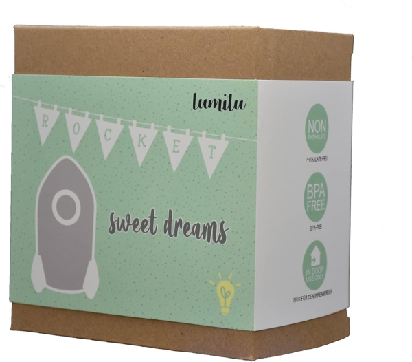 reer lumilu Sweet Dreams Rakete, Nachtlicht, Schlummerlicht, Beruhigungslicht, LED, Timer, 52271 Bild 8