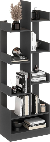 KOMTO Bücherregal Pylos - Regal mit 9 Ebenen, Standregal