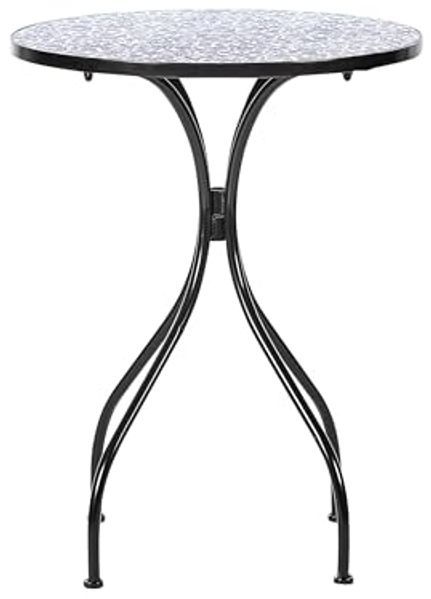 Gartentisch Keramik Schwarz CAMPRENA
