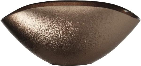 Leonardo Como Schale, Dekoschale, Schüssel, Bronzo, Glas, 28x14 cm, 053319