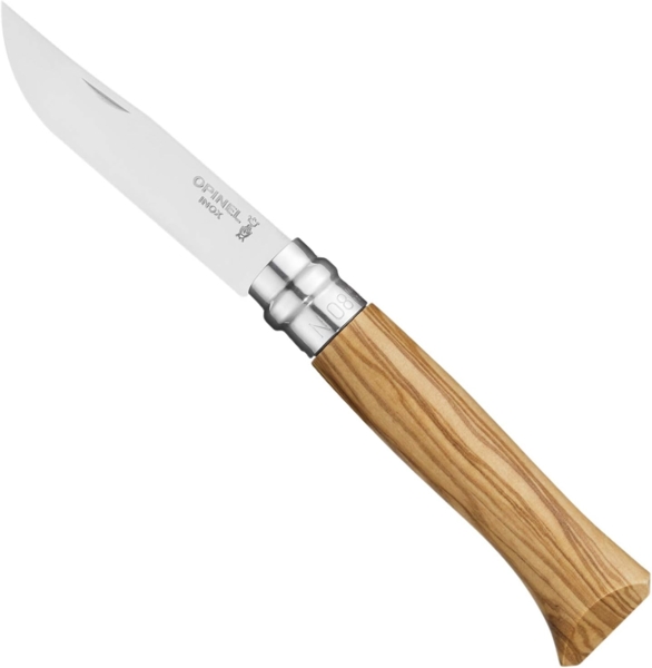 Opinel Taschenmesser No. 08 Olivenholz