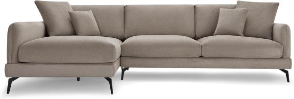 3-Sitzer Ecksofa Links Maggie Beige