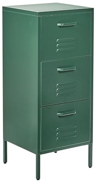 Büroschrank WOSTOK Metall Dunkelgrün