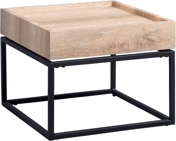M2 Kollektion Madison 1 Couchtisch, MDF, braun, 50 x 39 x 60 cm