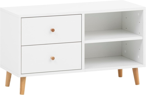 Schildmeyer Bjarne Badbank Flurbank 158504, weiß matt, 78,9 x 33 x 46,5 cm