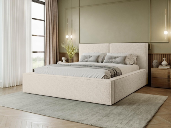 Polsterbett Sokoz Boucle (Farbe: Coral 65, Größe: 200 x 200) Bild 2