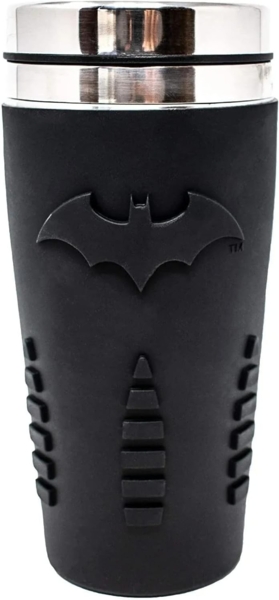 Paladone Tasse Batman Travel Mug Logo, Silikon