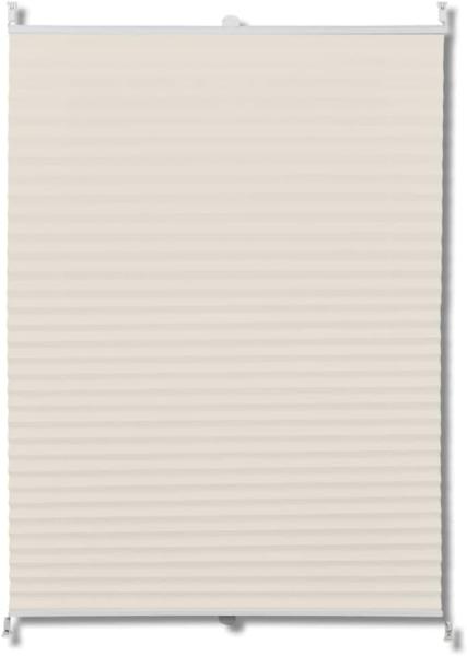 Plissee Rollo Jalousie Plisseerollo 90x150cm Creme 240639