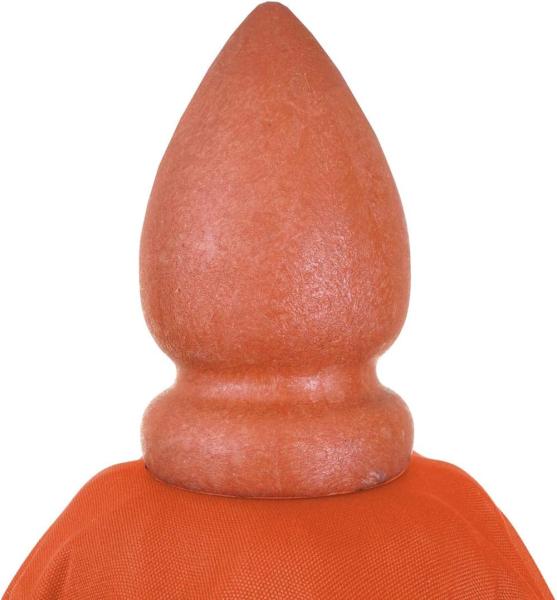 Gastronomie Holz-Sonnenschirm HWC-C57, Gartenschirm, Polyester/Holz 16kg, rund Ø4m Seilzug stoßsicher ~ terracotta Bild 9